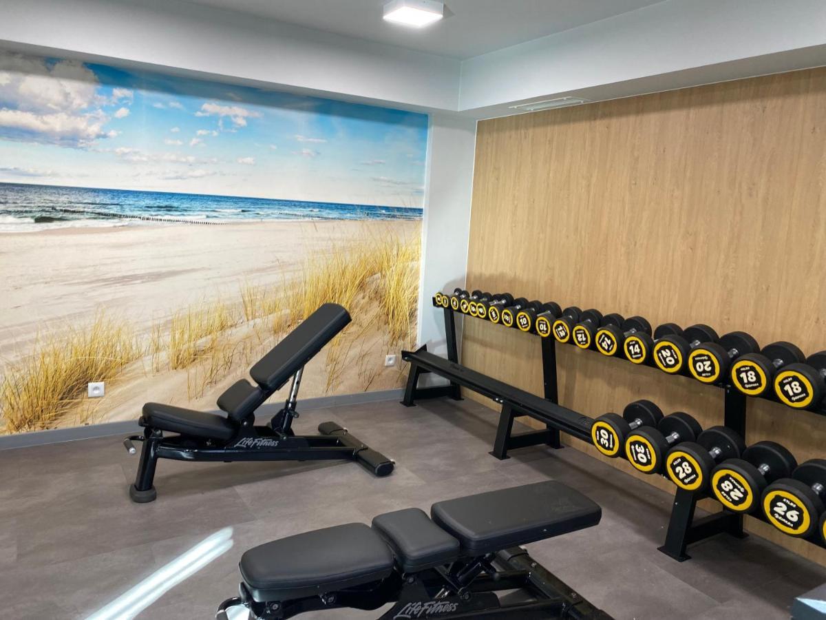 Apartament Z Basenem "Przy Morzu" Rewal Esterno foto