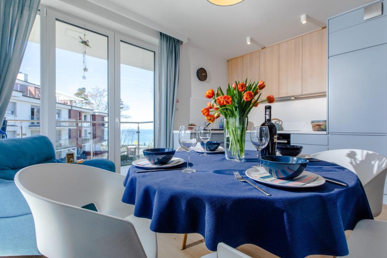 Apartament Z Basenem "Przy Morzu" Rewal Esterno foto